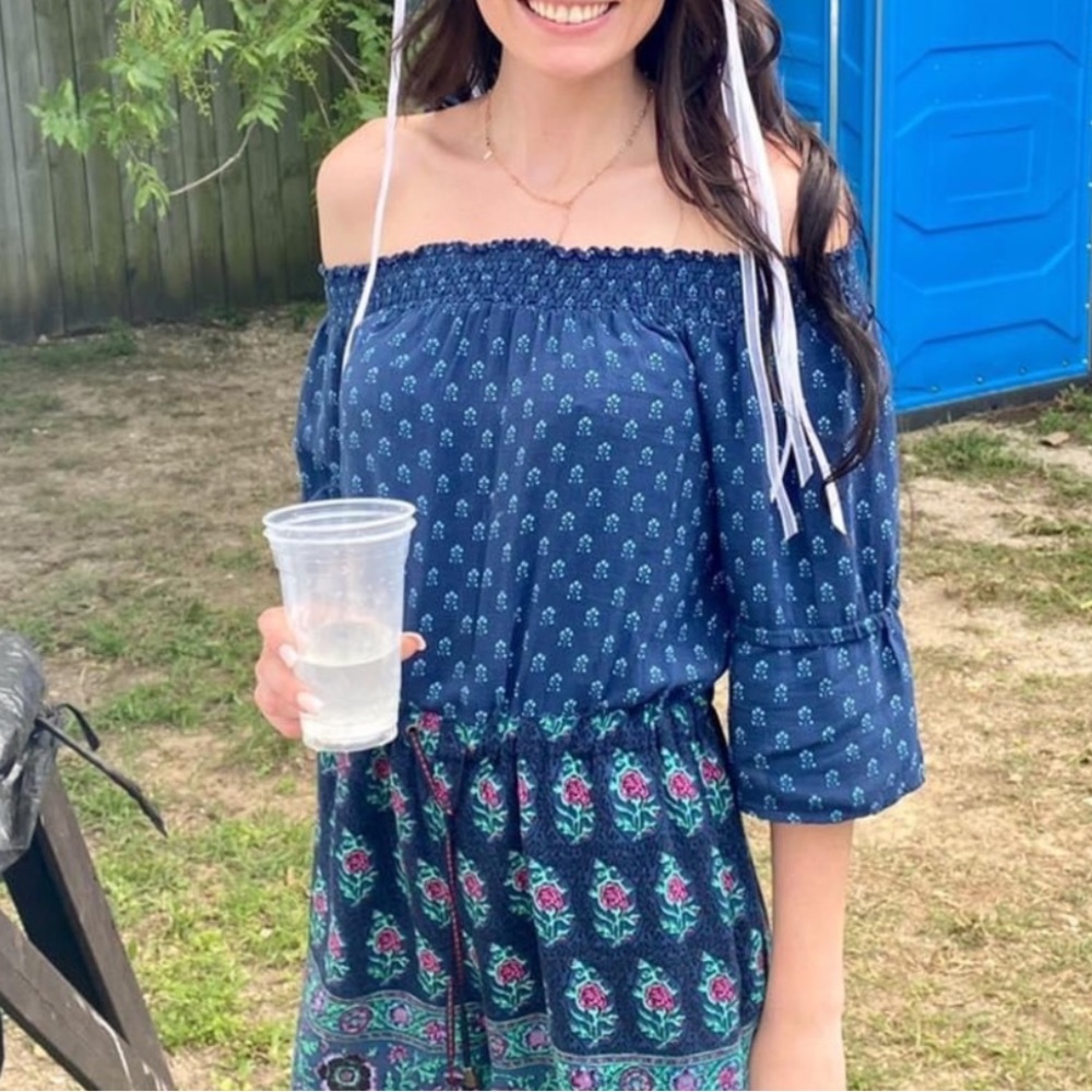 Anthropologie Ett:Twa Kaleo Romper Size Xl